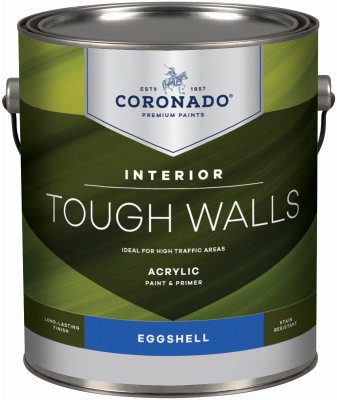 220660 1 Gal Tough Walls White Egg Interior Paint