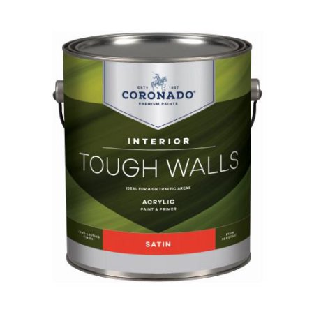 220669 1 Gal Tough Walls White Satin Interior Painterior