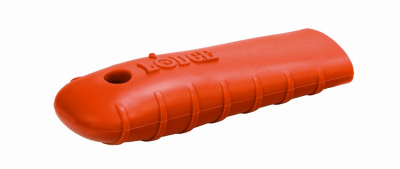 221870 Silicone Handle Holder Form Fitting For Lodge Logic Cast Iron Skillets - Red