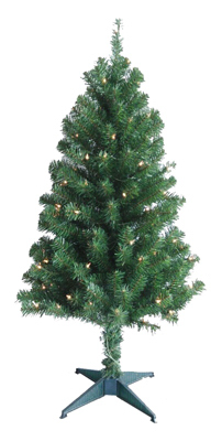 224069 4 Ft. Artificial Christmas Tree - Clear