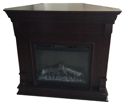 Dimplex North America 221929 Colleen Mantle & Media Fireplace - Brown