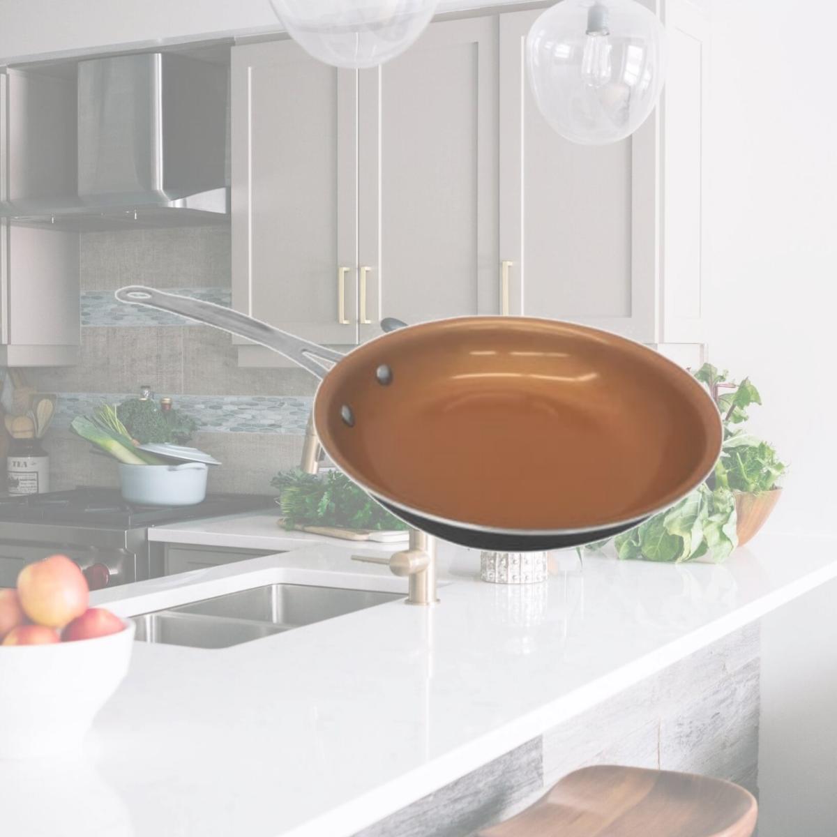 Picture of Emson Div. of E. Mishon 225550 9.5 in. Gotham Steel Fry Pan