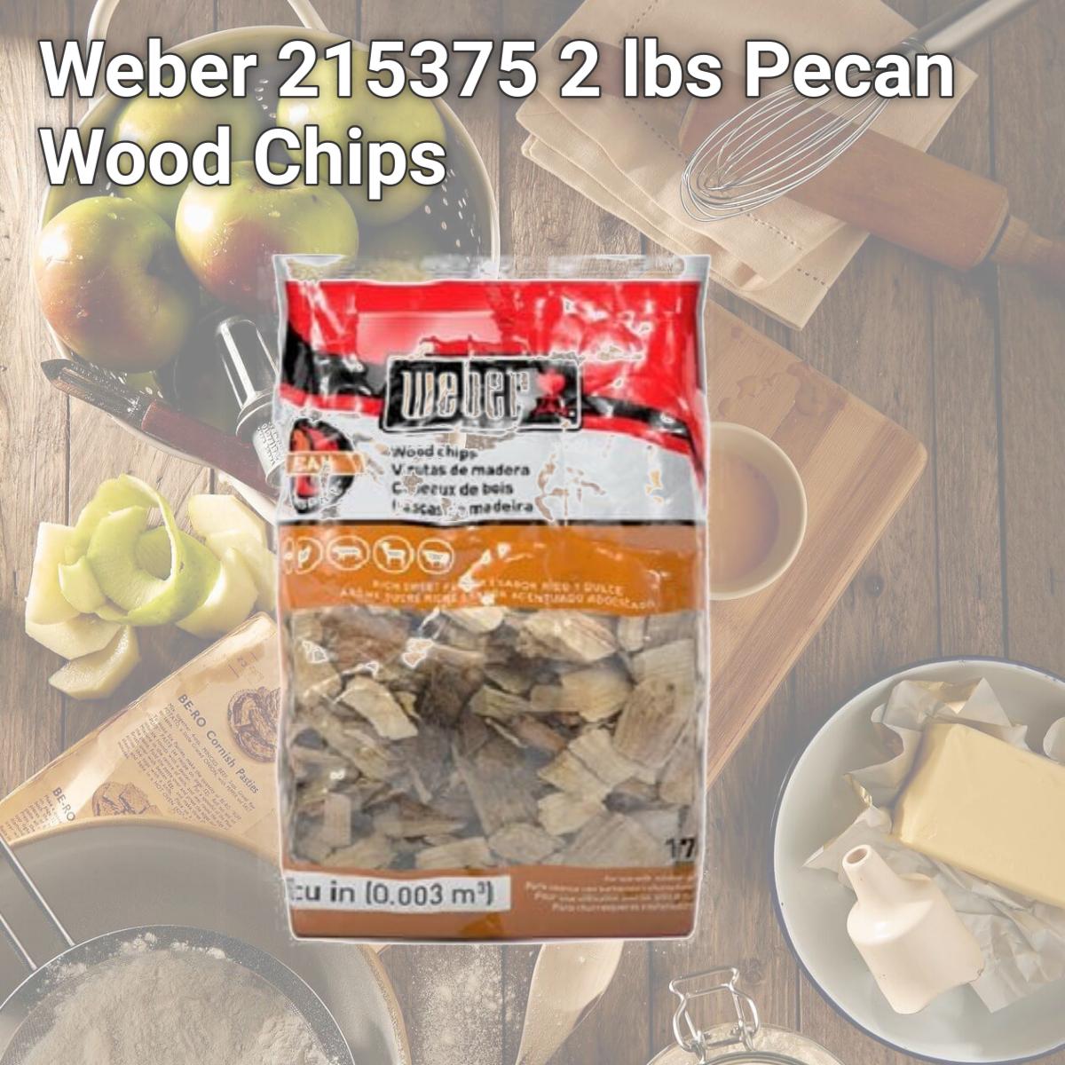 Picture of Weber 215375 2 lbs Pecan Wood Chips