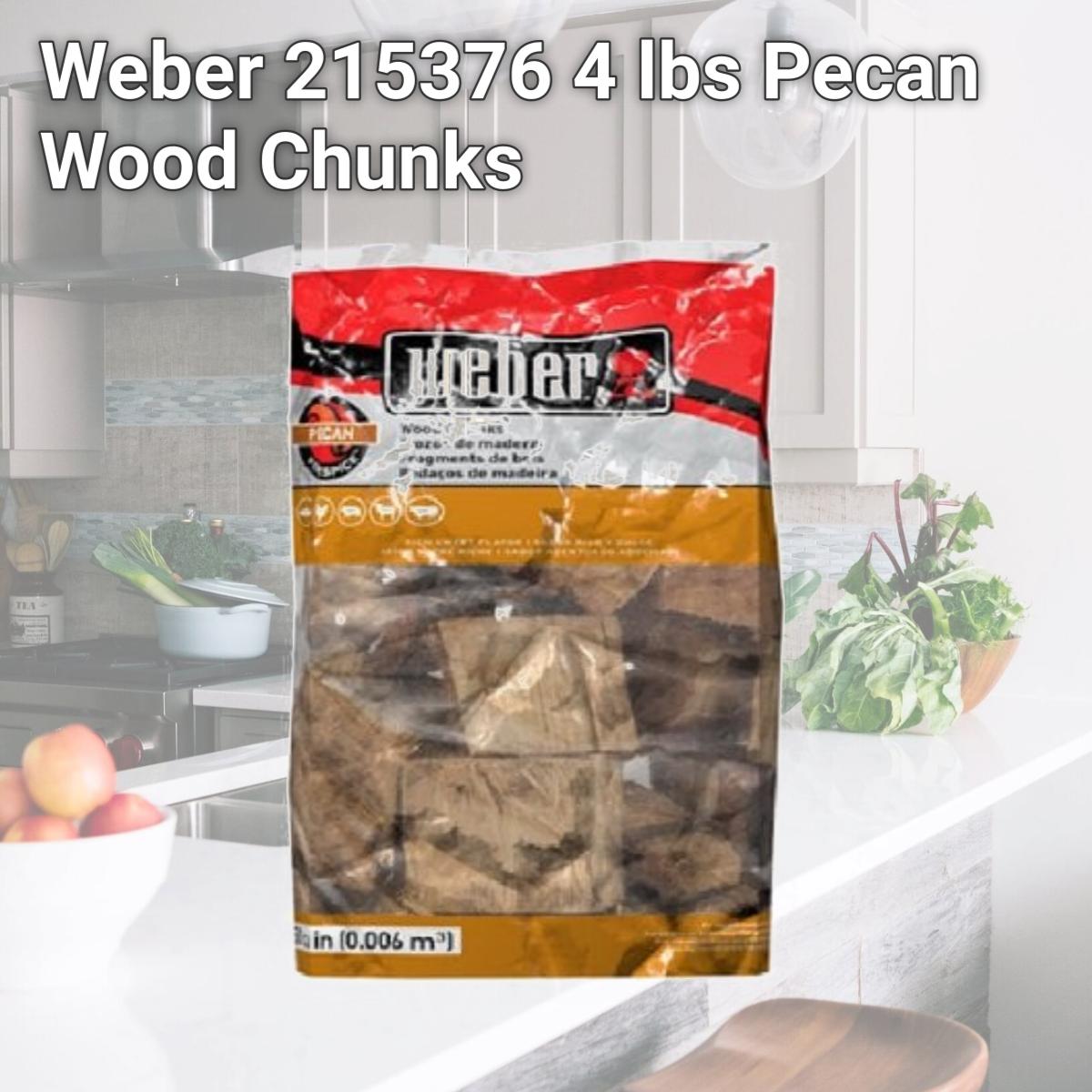 Picture of Weber 215376 4 lbs Pecan Wood Chunks