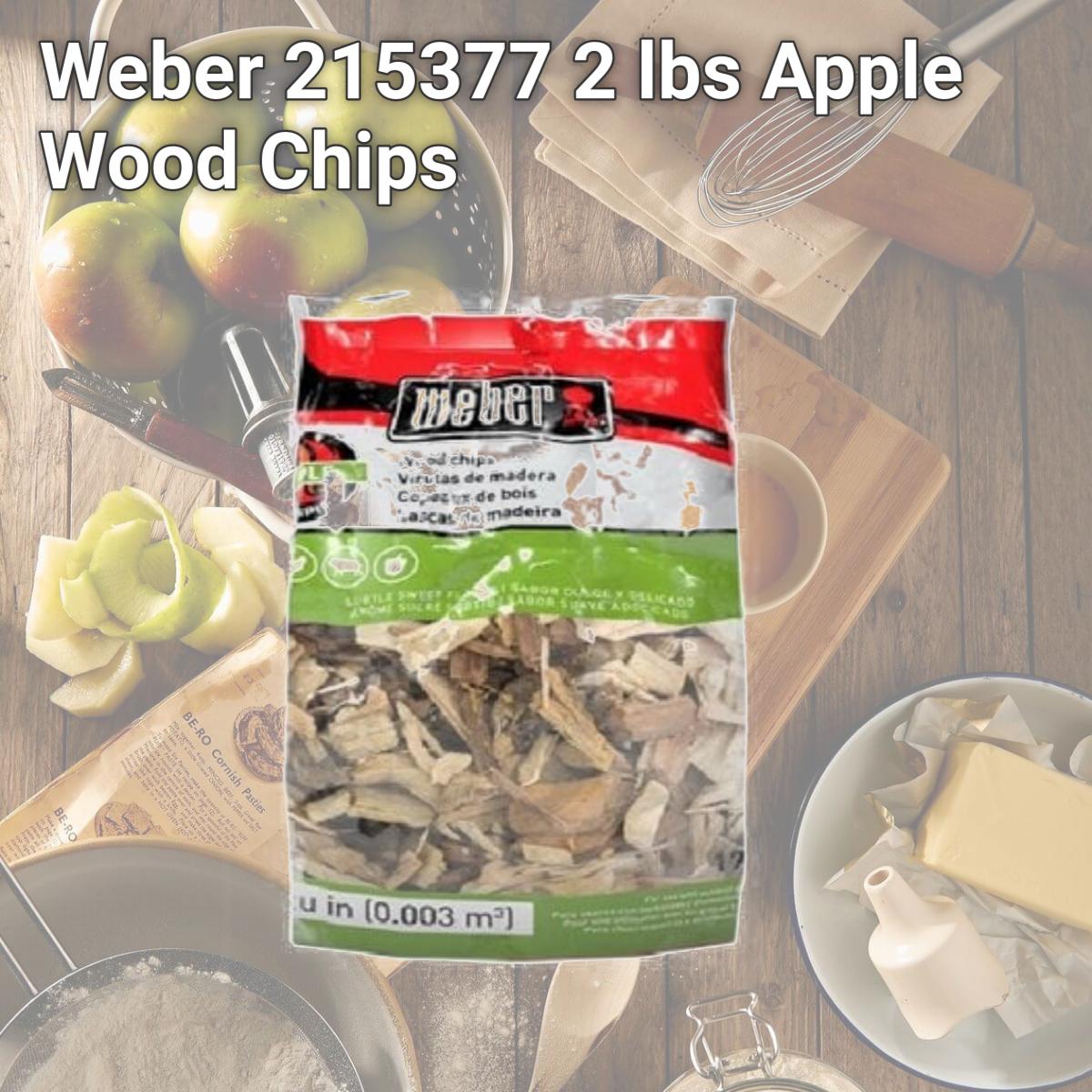 Picture of Weber 215377 2 lbs Apple Wood Chips