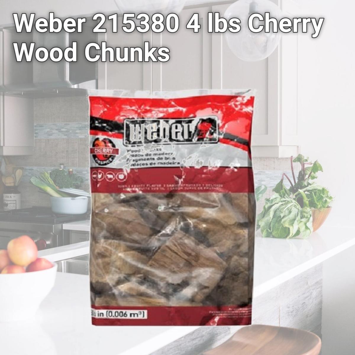 Picture of Weber 215380 4 lbs Cherry Wood Chunks