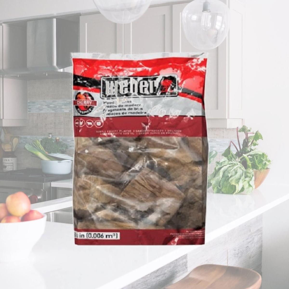 Picture of Weber 215380 4 lbs Cherry Wood Chunks