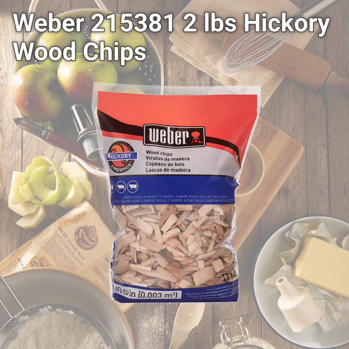 Picture of Weber 215381 2 lbs Hickory Wood Chips