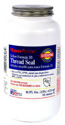 228984 16 Oz Master Plumber Thread Seal, Yellow
