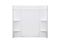 198673 60 X 30 In. Medl Wall Set, White