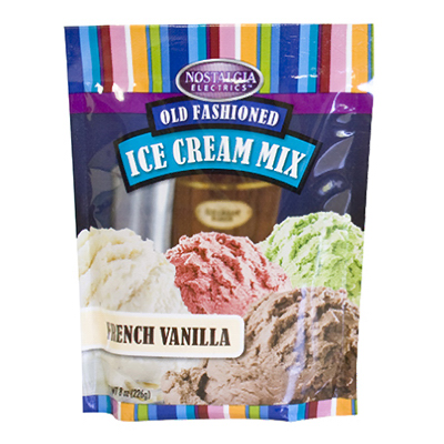 217659 8 Oz Vanilla High Quality Ice Cream Packets