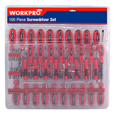 225281 Screwdriver & Tool Set, 100 Piece