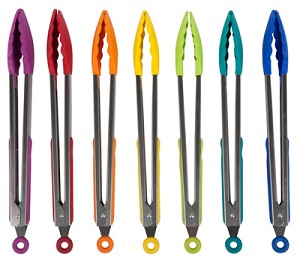 Silicone Tongs - Large, Assorted