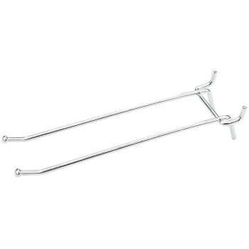 219220 6 In. Galvanized Double Angle Hook, 2 Per Pack