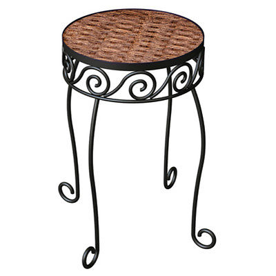 Products 213683 11.5 In. Plant Stand, Brown