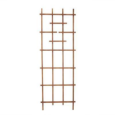 Products 72 In. Wooden Ladder Trellis, Brown