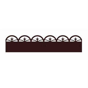 Products 8 X 36 In. Border Edging, Black