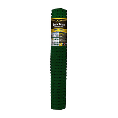 223896 48 X 50 Ft. Plastic Green Snow, Safety Fence
