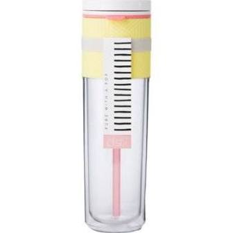 229969 16 Oz Bottle With Straw, Pink