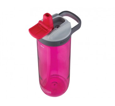 Ignite Usa229697 Plastic Water Bottle, Pink - 20 Oz.