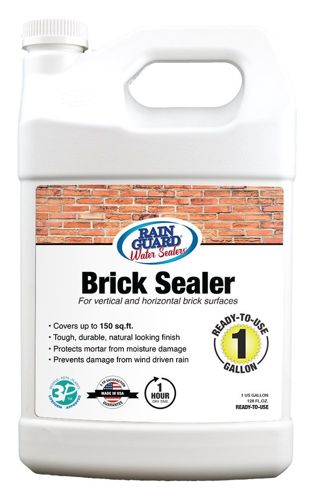 230207 Premium Brick Sealer Clear Finish Water Repellent, 32 Oz.