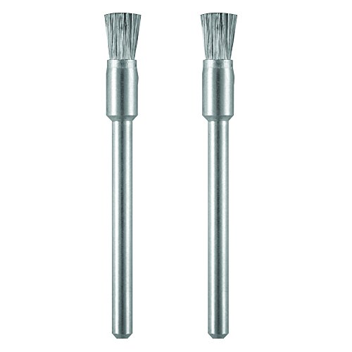 234463 Carbon Steel Brushes, Pack Of 2 - 0.125 In.