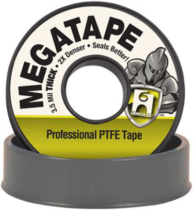 227998 0.5 X 260 In. Megatape Professional Ptfe, Gray