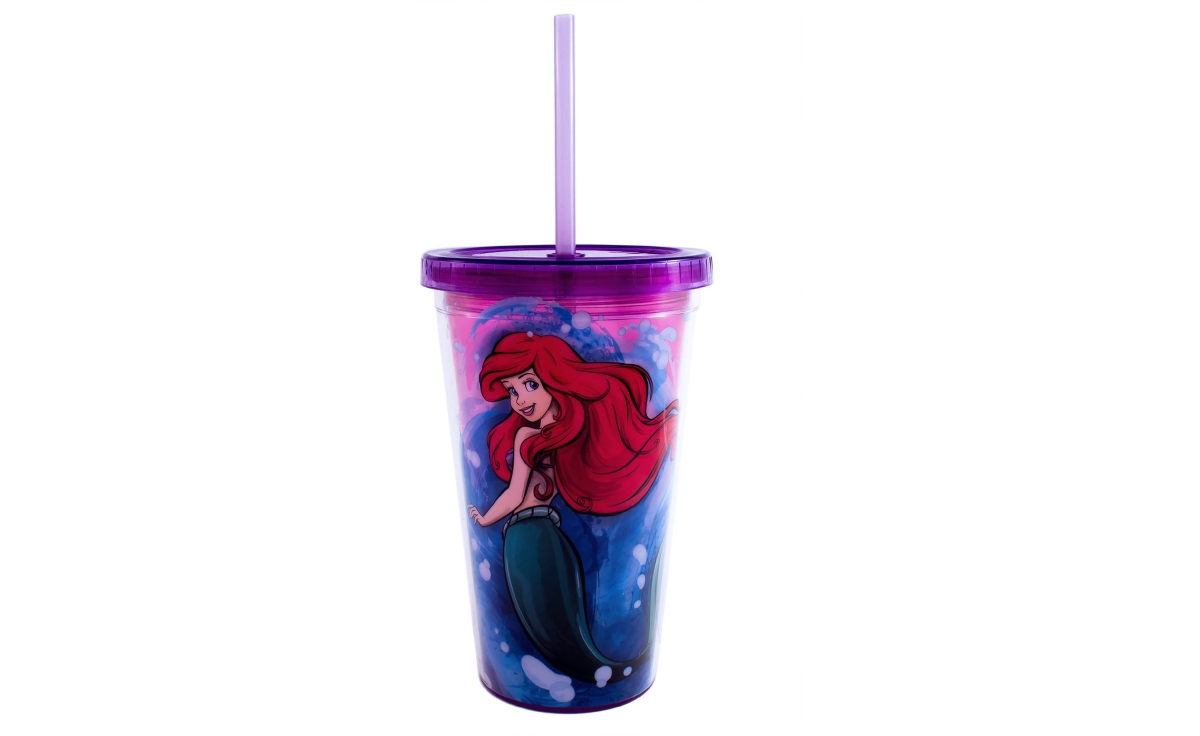 16 Oz Disney Princess Ariel Cold Cups With Shell Cubes