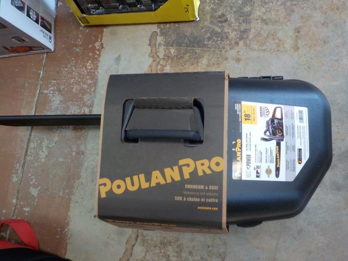 Poulan Pro 234455 18 In. Handheld Gas Chainsaw, 42 Cc