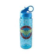 600 Ml Wonder Woman Water Bottle, Blue