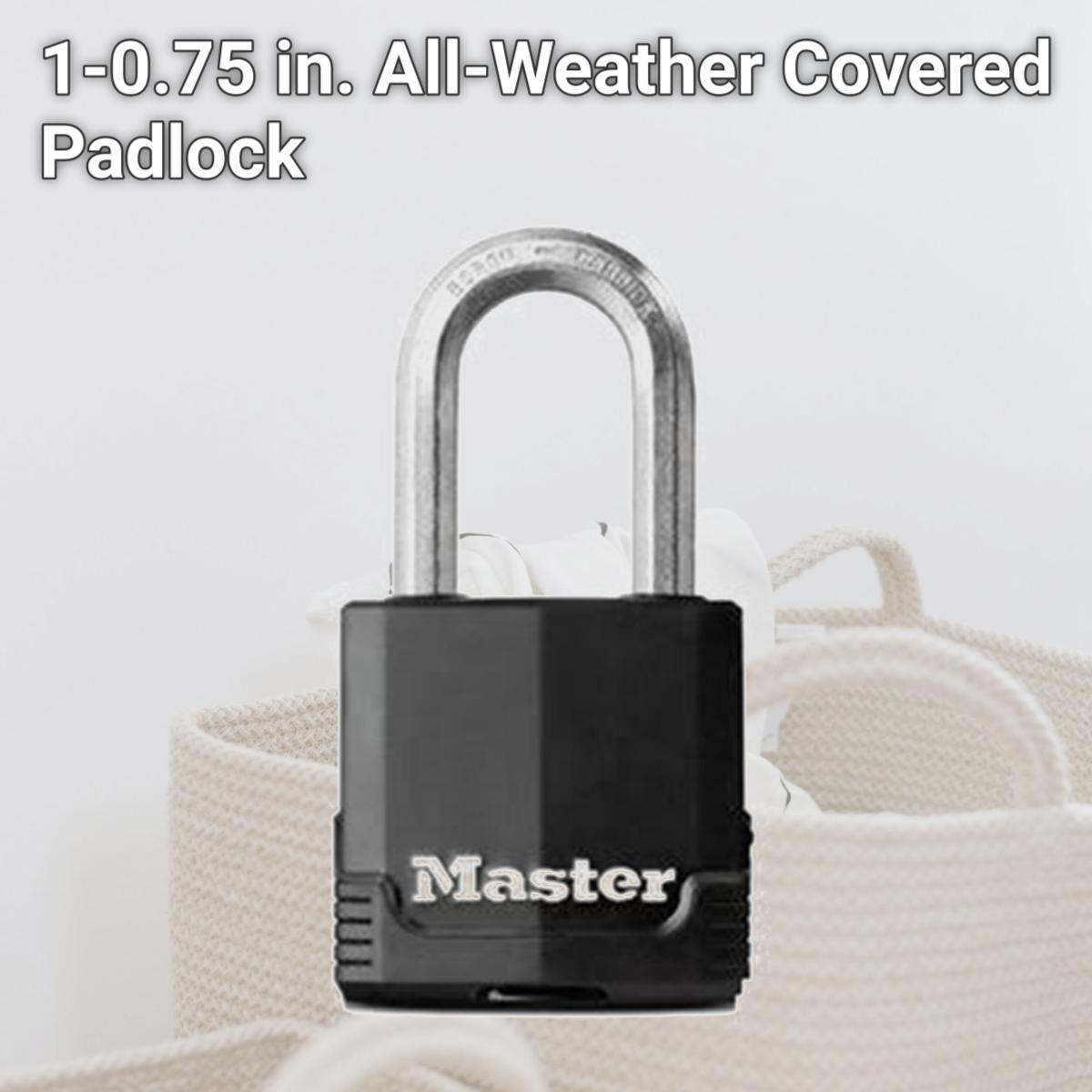 Picture of Master Lock 809036 1-0.75 in. All-Weather Covered Padlock