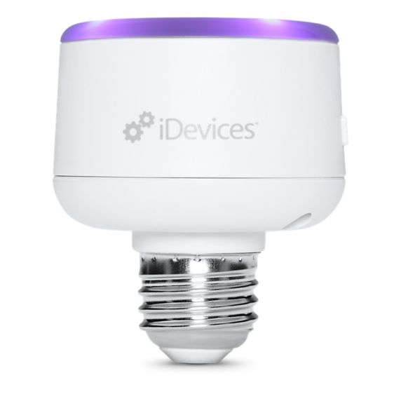 229019 120v Socket Light Switch, Purple & White