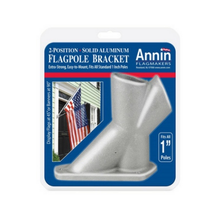 230351 1.25 In. Flag Bracket, Aluminum