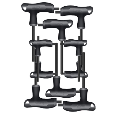 228903 T-handle Hex Wrench Set - 10 Piece