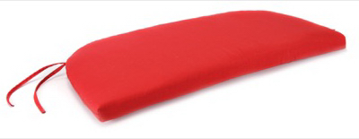230750 Uptown Bench Cushion, Red