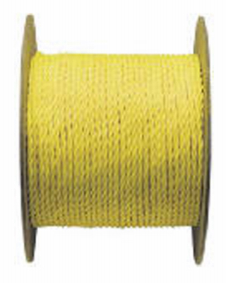 235089 0.37 X 400 In. Twisted Polypropylene Rope, Yellow