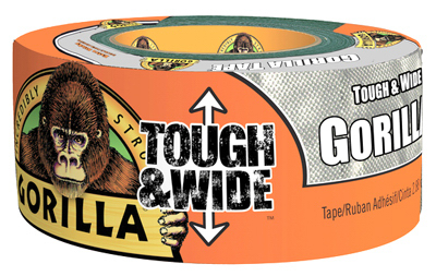 237405 2.88 In. X 30 Yards Tough & Wide Gorilla Tape, Silver