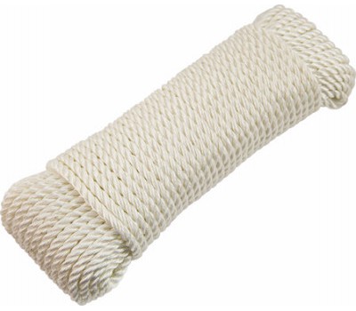 231754 Tru-guard 0.14 In. X 48 Ft. Smooth Braided Cotton Sash Cord