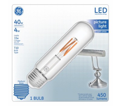 234742 4W LED Light Bulb, T10 - Clear
