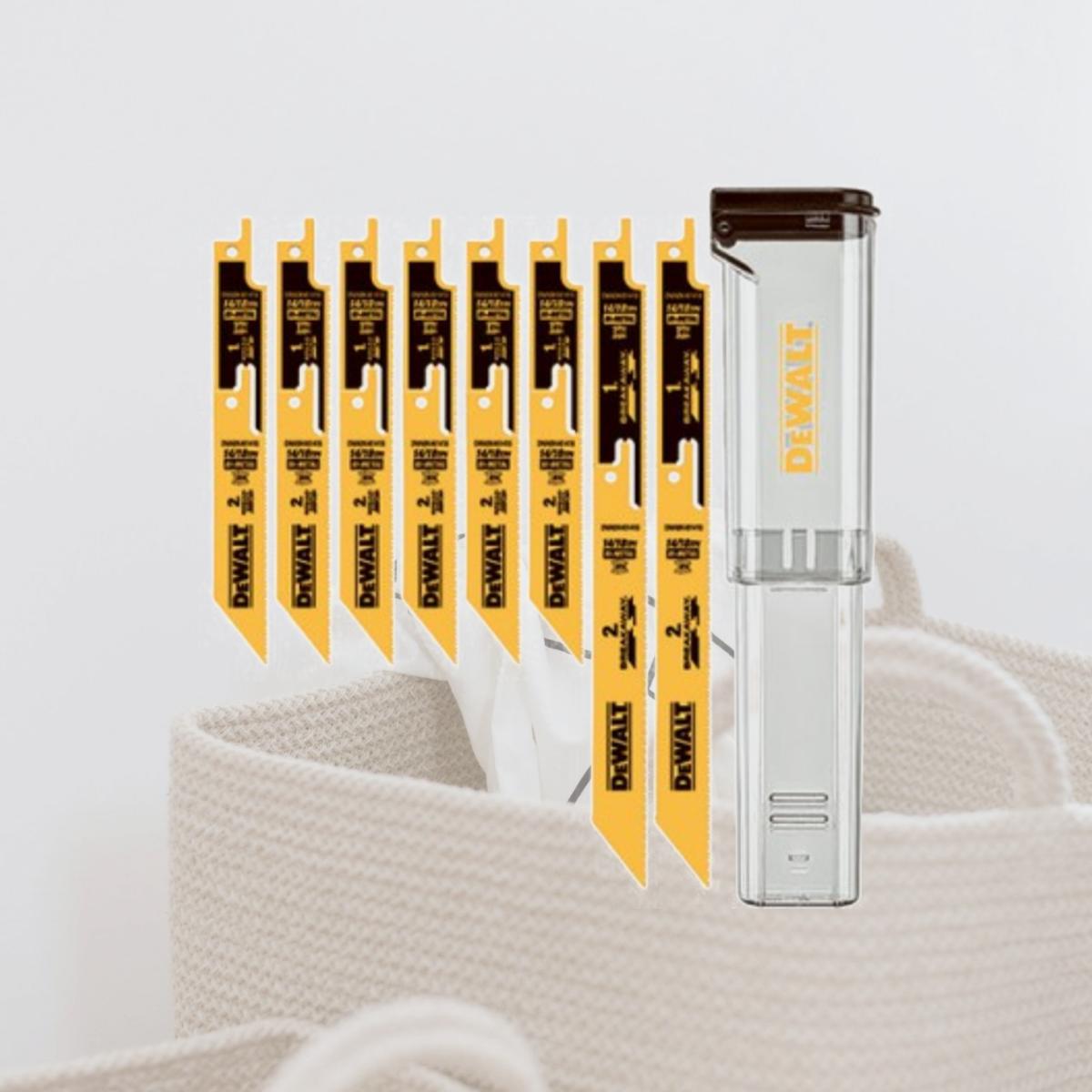Picture of Dewalt Accessories 235235 Breakaway Recip Saw Blade Set - 8 Piece