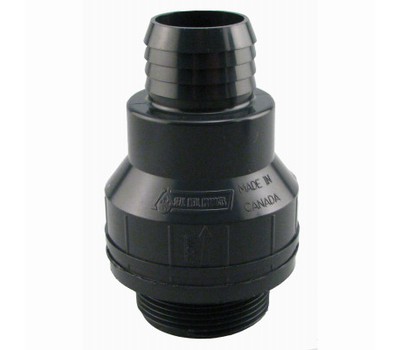 235825 Abs In-line Sump Pump Check Valve - 1.50 In.