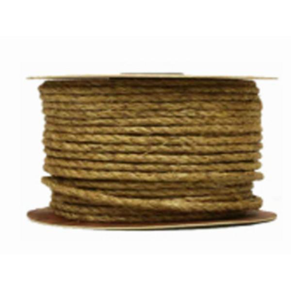 235076 0.5 In. X 250 Ft. Natural Twisted Sisal Rope