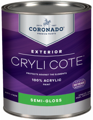 UPC 023906365370 product image for 236063 Coronado Cryli-Cote QT Semi-Gloss Tint Base Acrylic Exterior Paint | upcitemdb.com