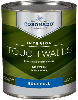 UPC 023906365622 product image for 236082 Coronado Tough Walls QT Eggshell Deep Base Acrylic Latex Interior Paint & | upcitemdb.com