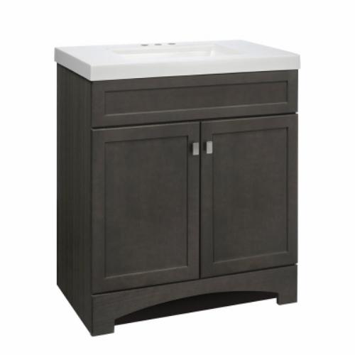 UPC 094803146232 product image for RSI Home Products Sales 240071 30.5 in. Davison Vanity Combo Gray | upcitemdb.com