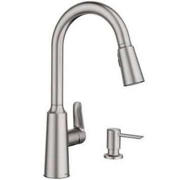 240542 Stainless Steel Single Pullkitch Faucet