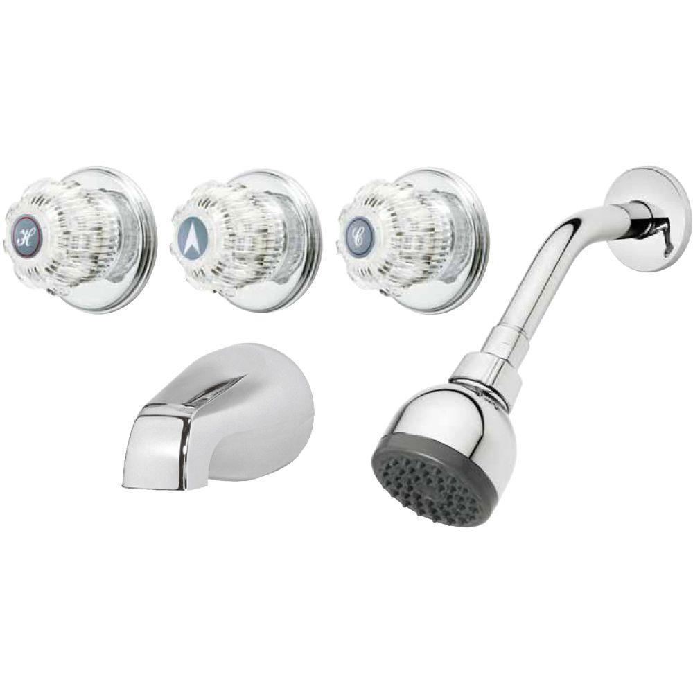 239935 Home Pointe 3 Hand Tub & Shower Faucet
