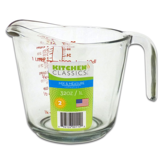 240473 32 Oz Glass Measuring Cup
