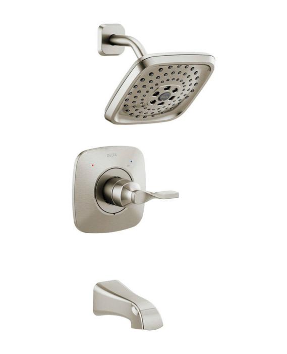 Delta Faucet 240544 Tub & Shower Faucet, Brushed Nickel