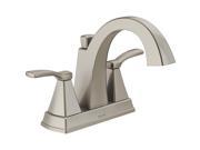 Delta Faucet 240551 2 Hand Centerset Lavatory Faucet, Brushed Nickel